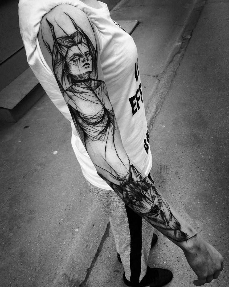 Inez Janiak тату