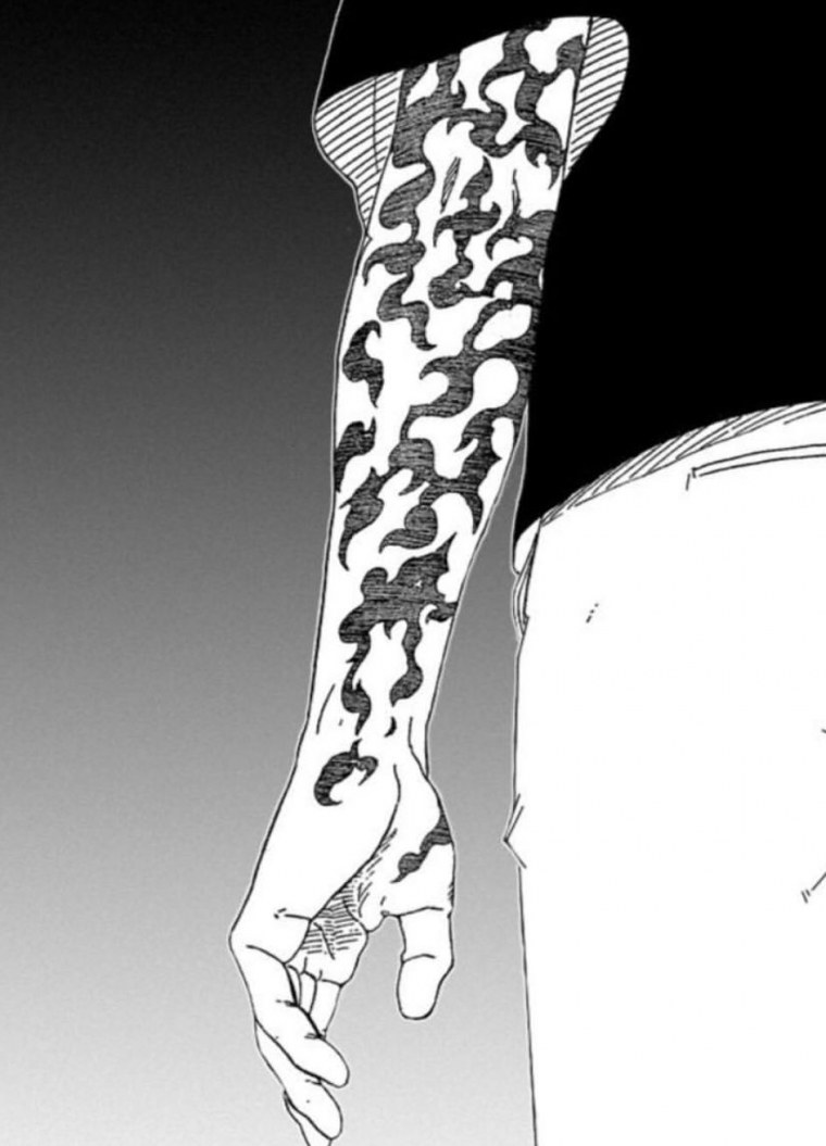 Тату аниме Манга