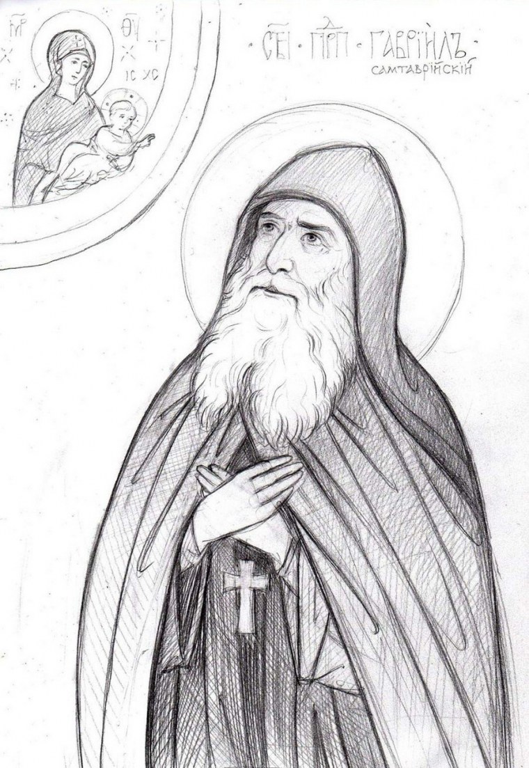 Гавриил Ургебадзе прорись