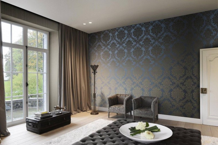 Обои в комнату в зал