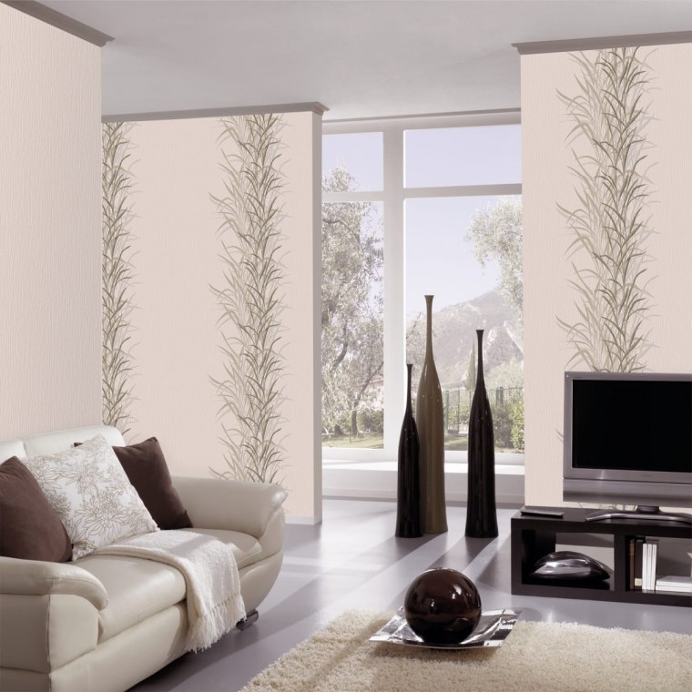 Гостиная в коричневом цвете