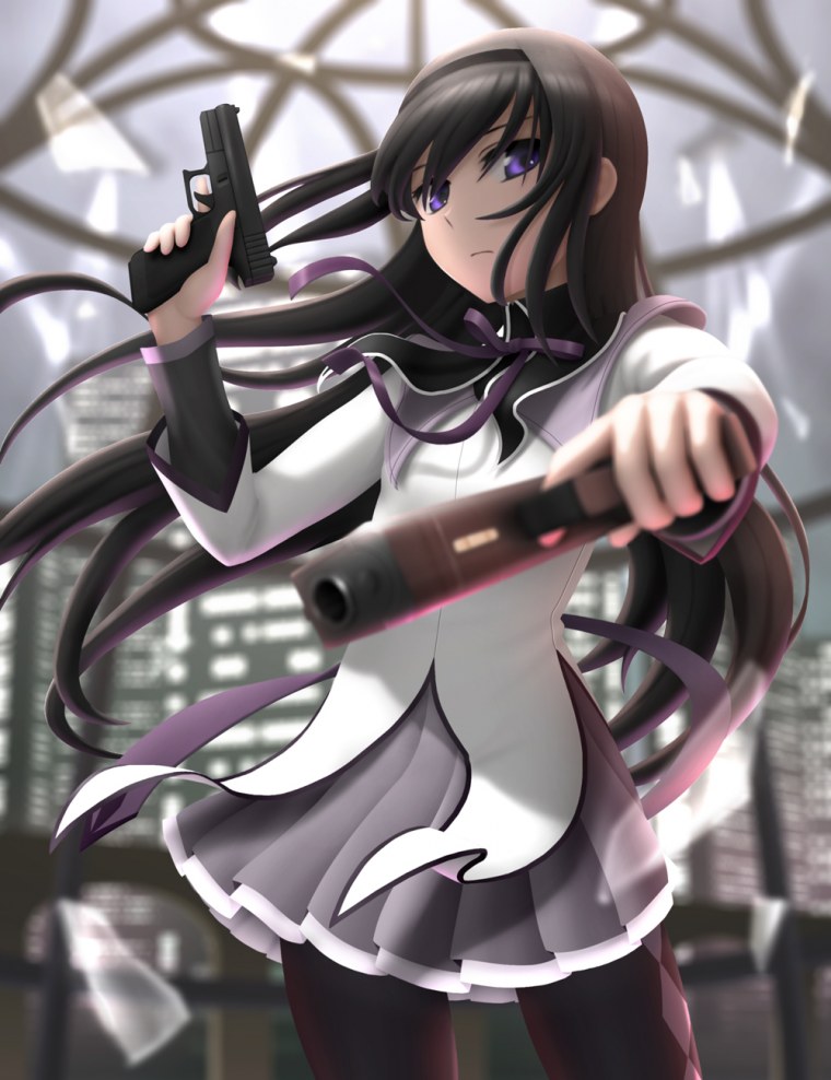 Хомура Акэми аниме