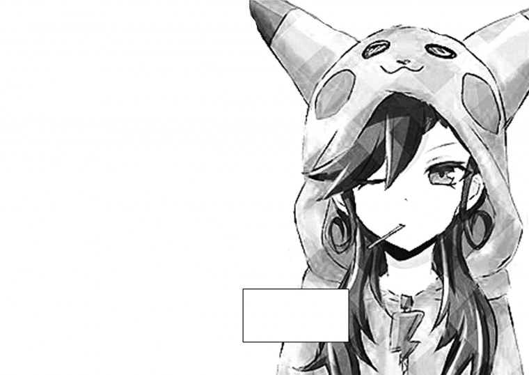 Обложки на тетради аниме чб