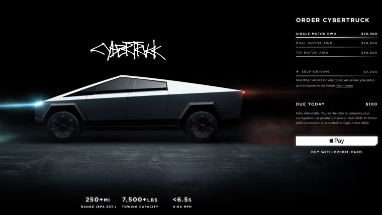 Машина Тесла кубертрак