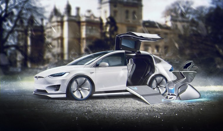 Концепт Тесла киберпикап