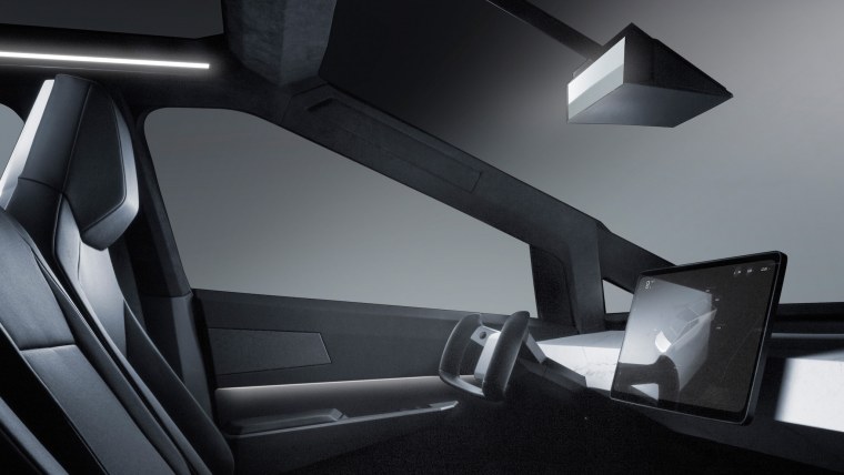 Илон Маск машины Тесла Кибер трак