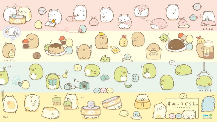 Sumikko Gurashi персонажи