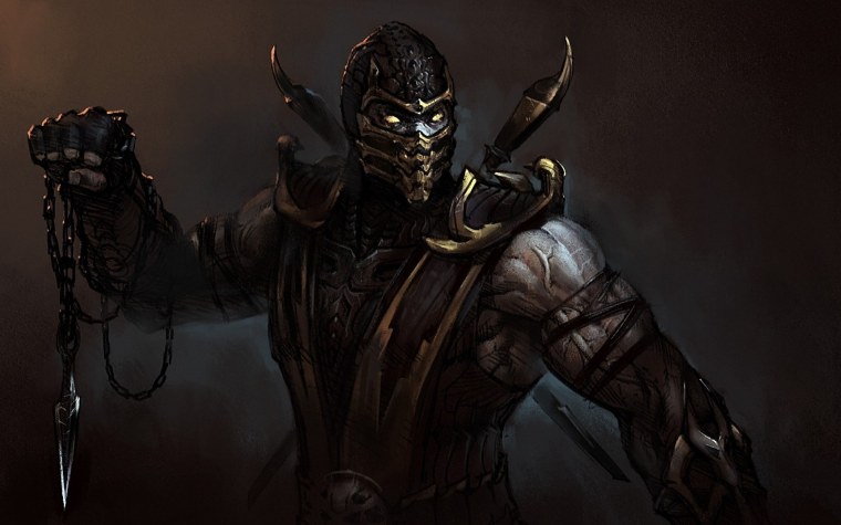 Скорпион мортал комбат