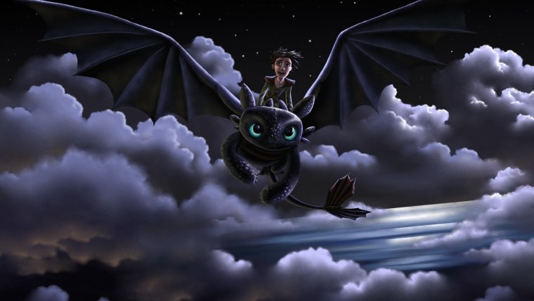 Дракон ночная и дневная фурия