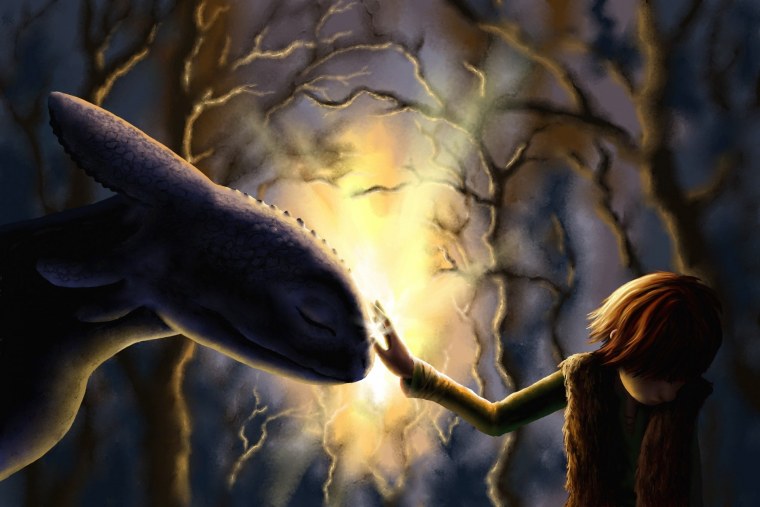 Как приручить дракона Беззубик