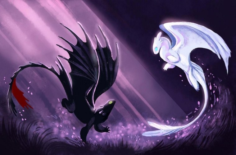 Иккинг и Астрид Громгильда и Беззубик