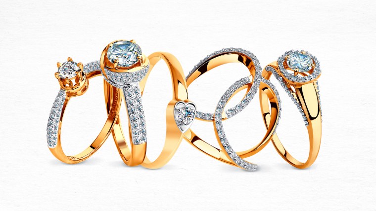 Серьги золотые с фианитами английский замок 585