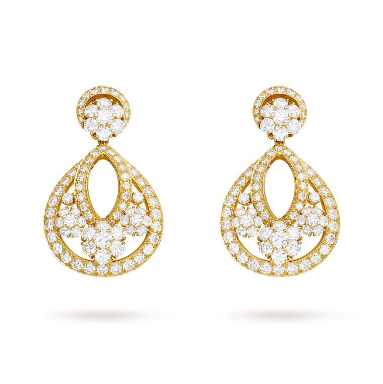 Красивые золотые серьги без камней