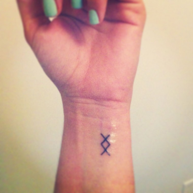 Иероглиф снег