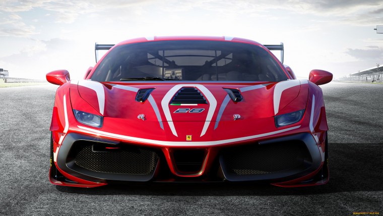 Ferrari 458 красная