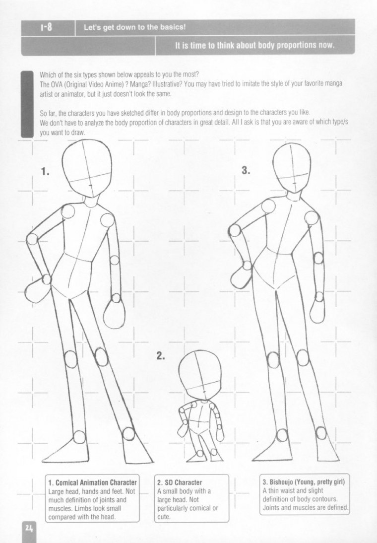 Основа для рисования человека