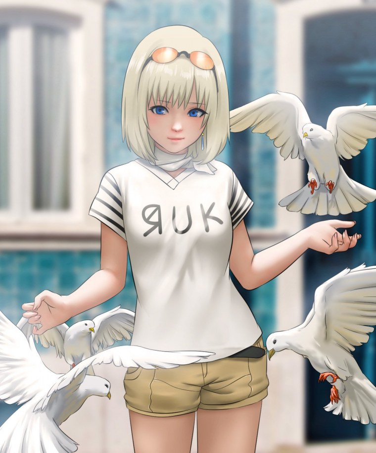 Голубь с веточкой