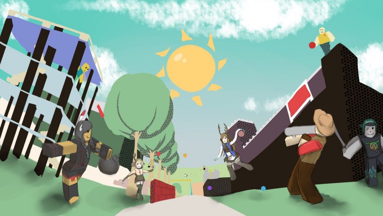 Purple для РОБЛОКС