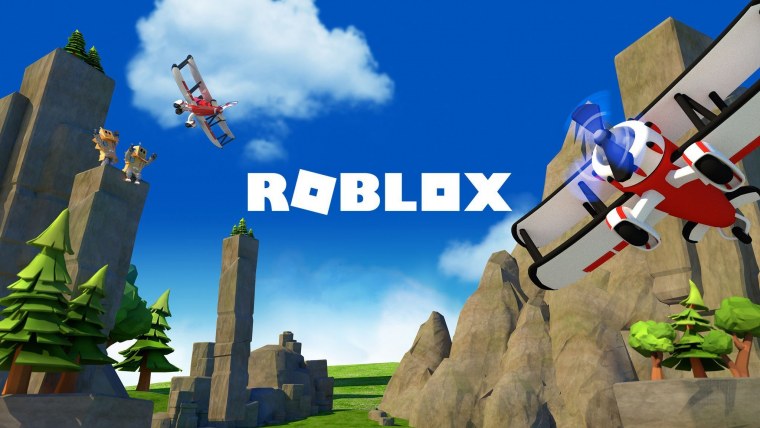 РОБЛОКС на черном фоне