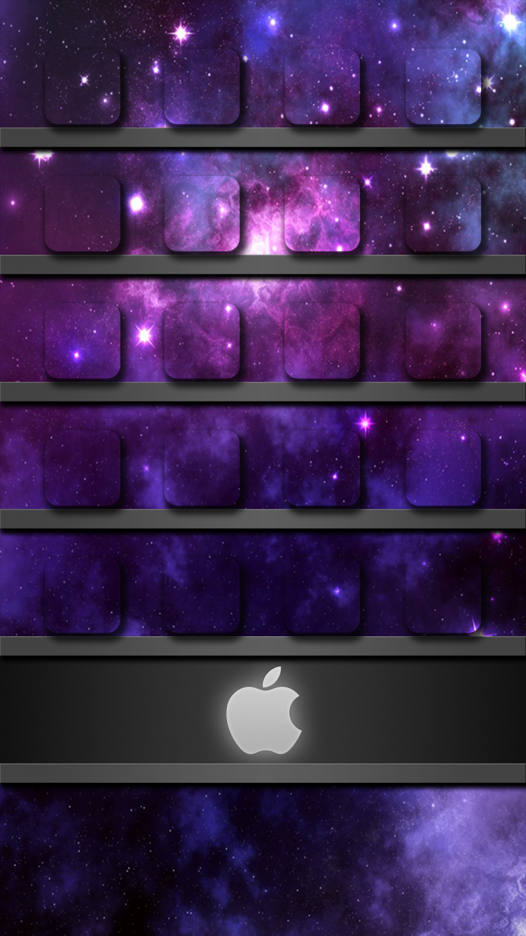 Скриншот разбитого экрана айфона