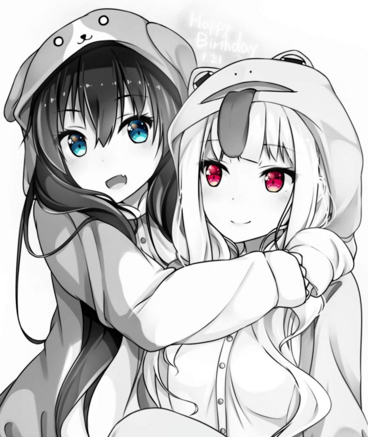 Аниме подруги