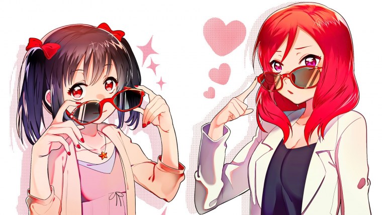 Nishikino Maki and Yazawa Nico Юри комиксы