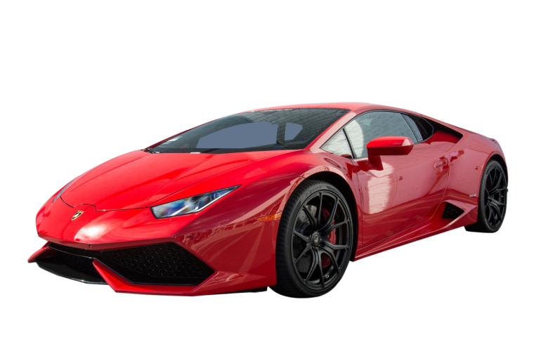 Машина на белом фоне