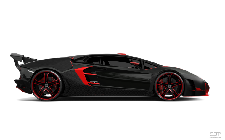 Ламборгини сбоку