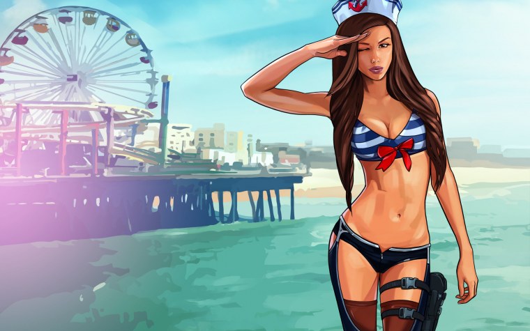 Девушка из ГТА