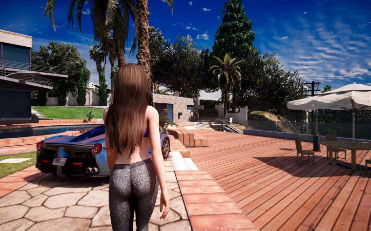 Красивые девушки из ГТА 5