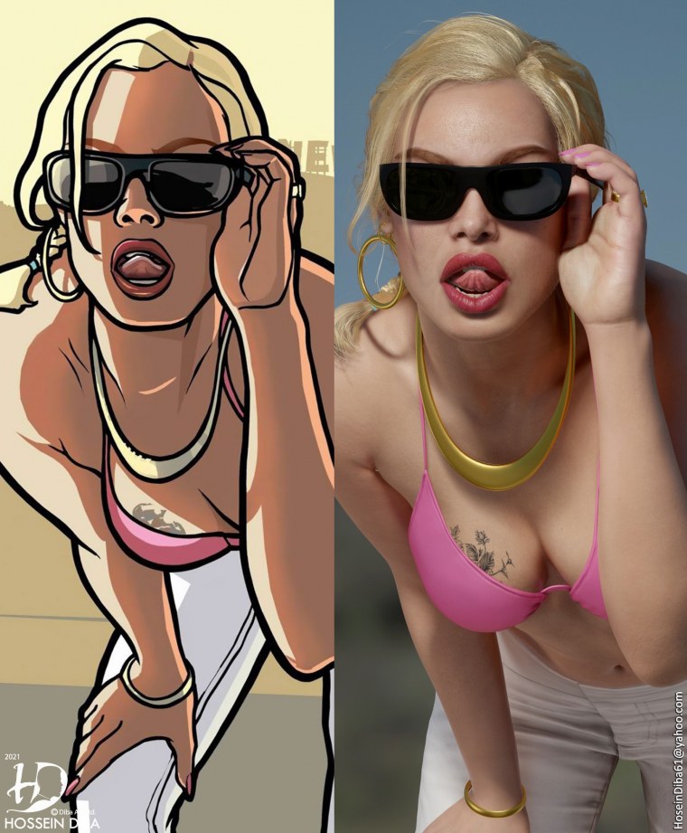 Хоссейн Диба GTA девочки