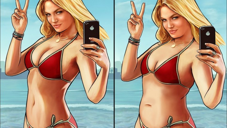 3d девушка в купальнике