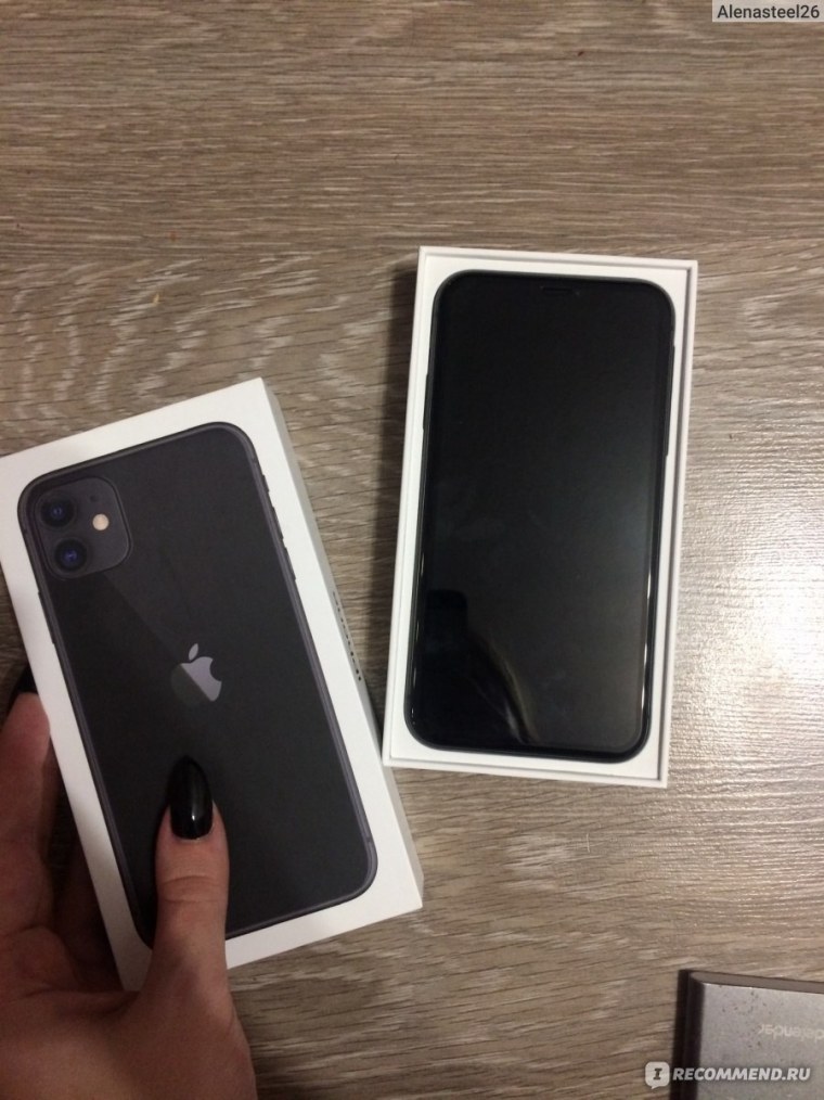 Iphone 11 черный живые фото