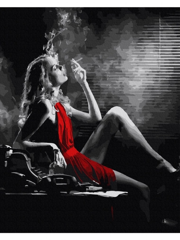 Женщина на мосту