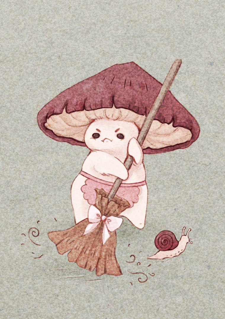 Грибы aesthetic