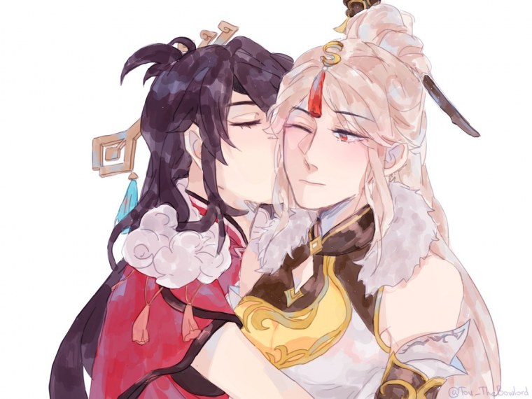 Парные аватары аниме