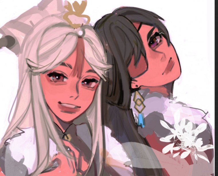 Парные аниме Геншин для