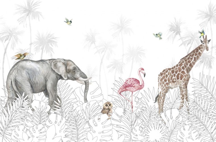 Тропические листья