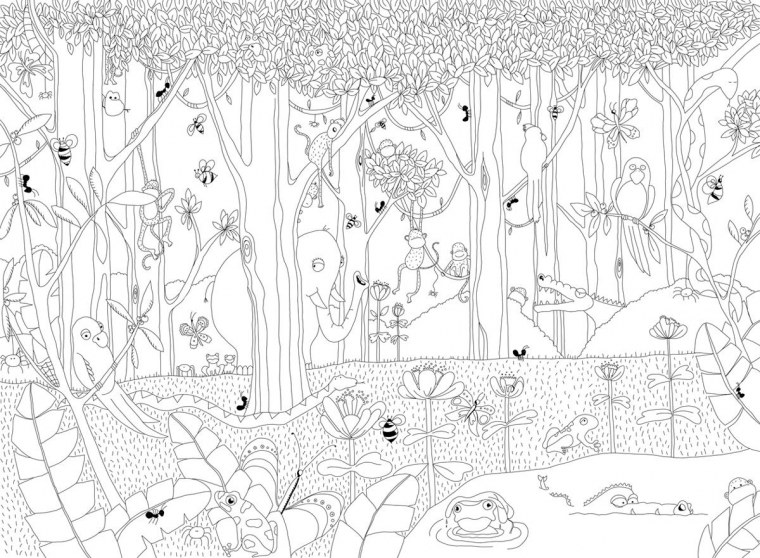 Черно белые джунгли