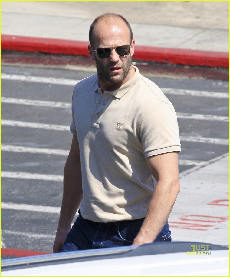 Джейсон Стэтхэм в очках