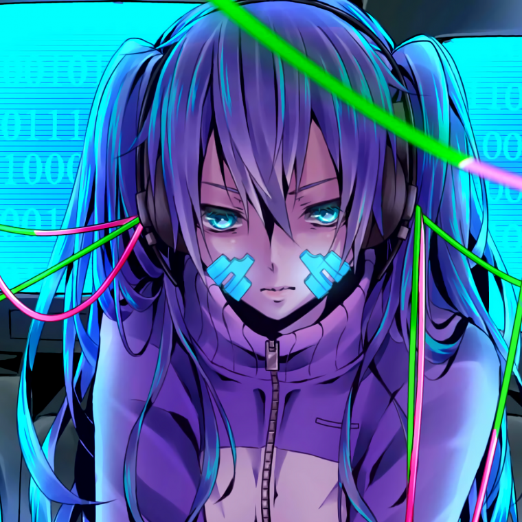 Арты в неоновом стиле