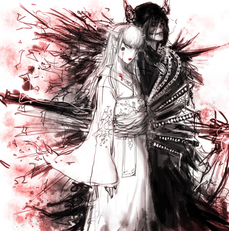 Демон Самурай ошикуру