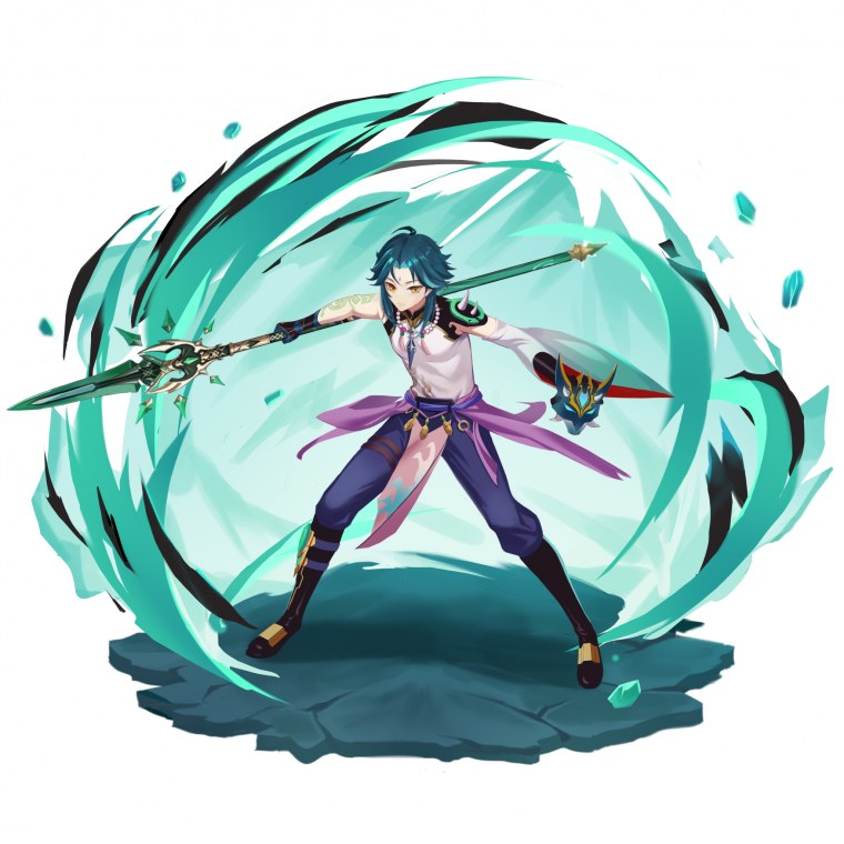 Сяо Геншин Импакт арт