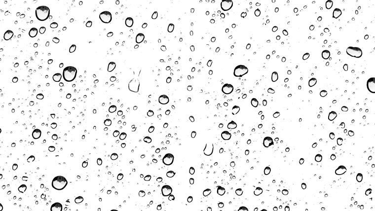 Капельки дождя для детей