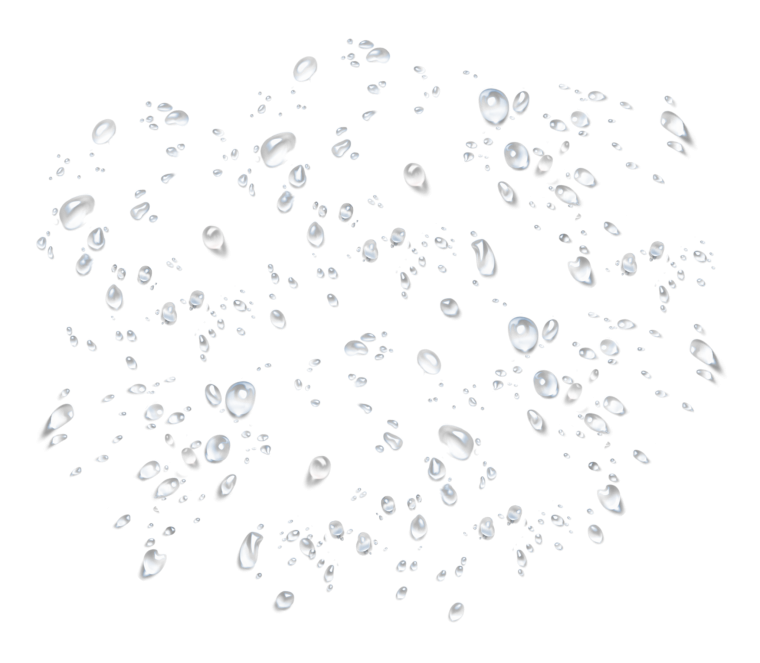 Белые капли