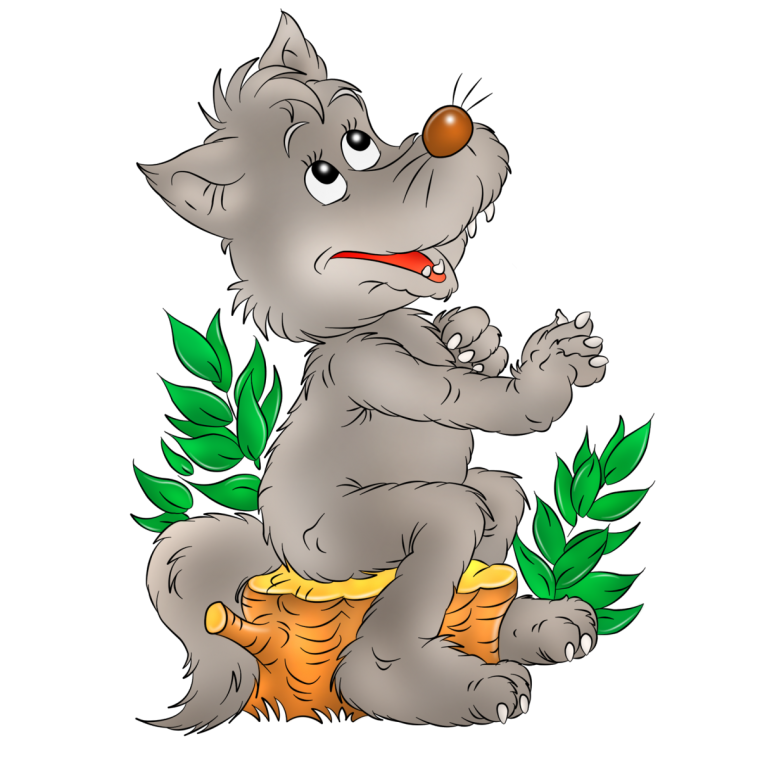 Волк в полный рост