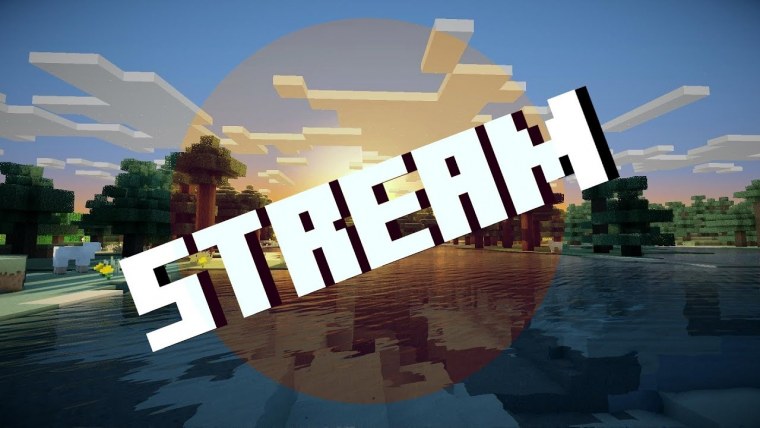 Фон для стрима по майнкрафту
