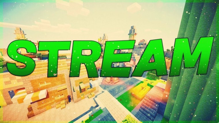 Фон для стрима по майнкрафту