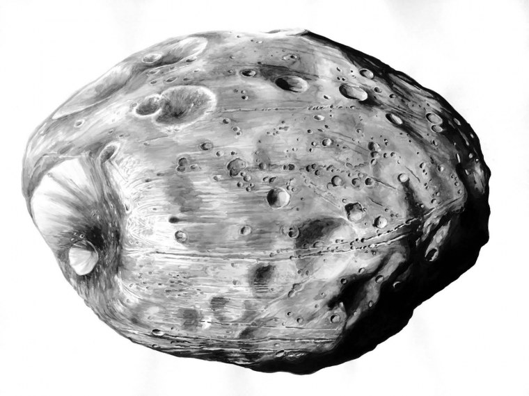 Астероид мультяшный