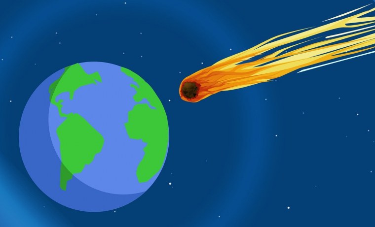 Астероид карандашом